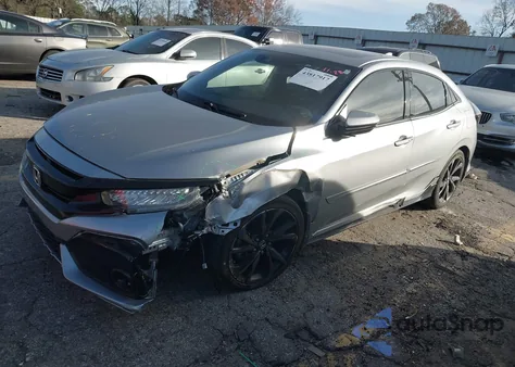 2019 Honda Civic Sport Touring from USA, damaged, VIN SHHFK7H93KU217982
